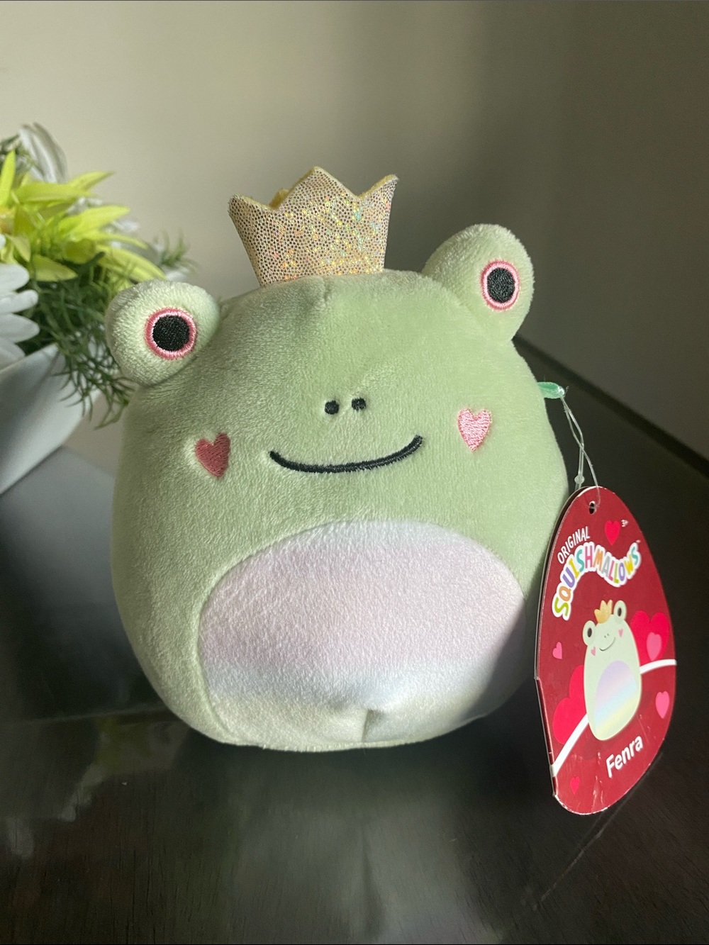 New🌈 Squishmallows Frog Prince FENRA plush reptile